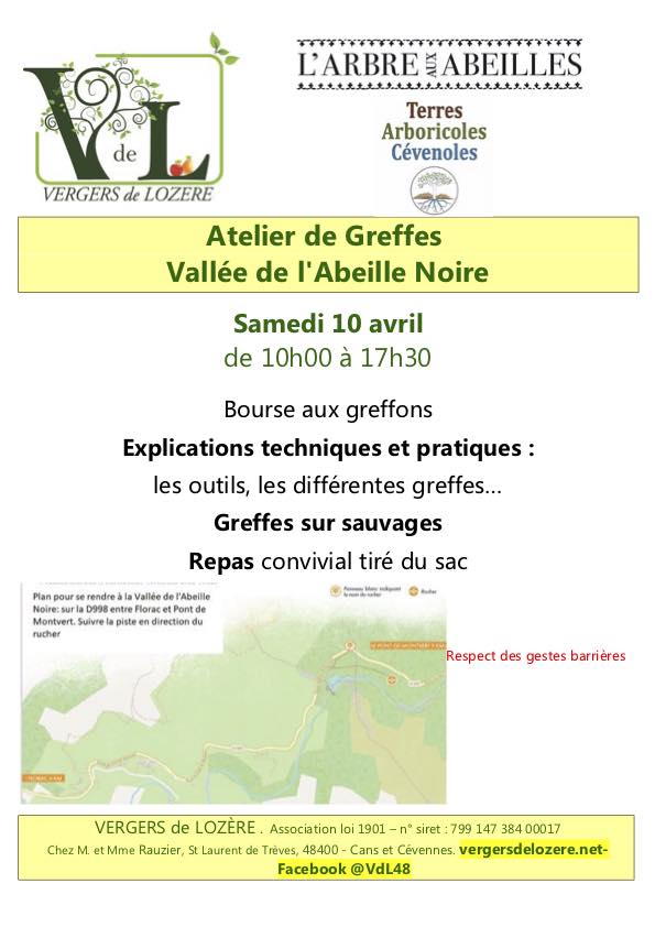 You are currently viewing 10 avril 2021 : Atelier de greffe sur du sauvage