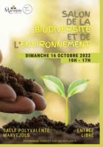 Lire la suite à propos de l’article Marvejols, le 16 octobre : Salon de la Biodiversité et de l’environnement