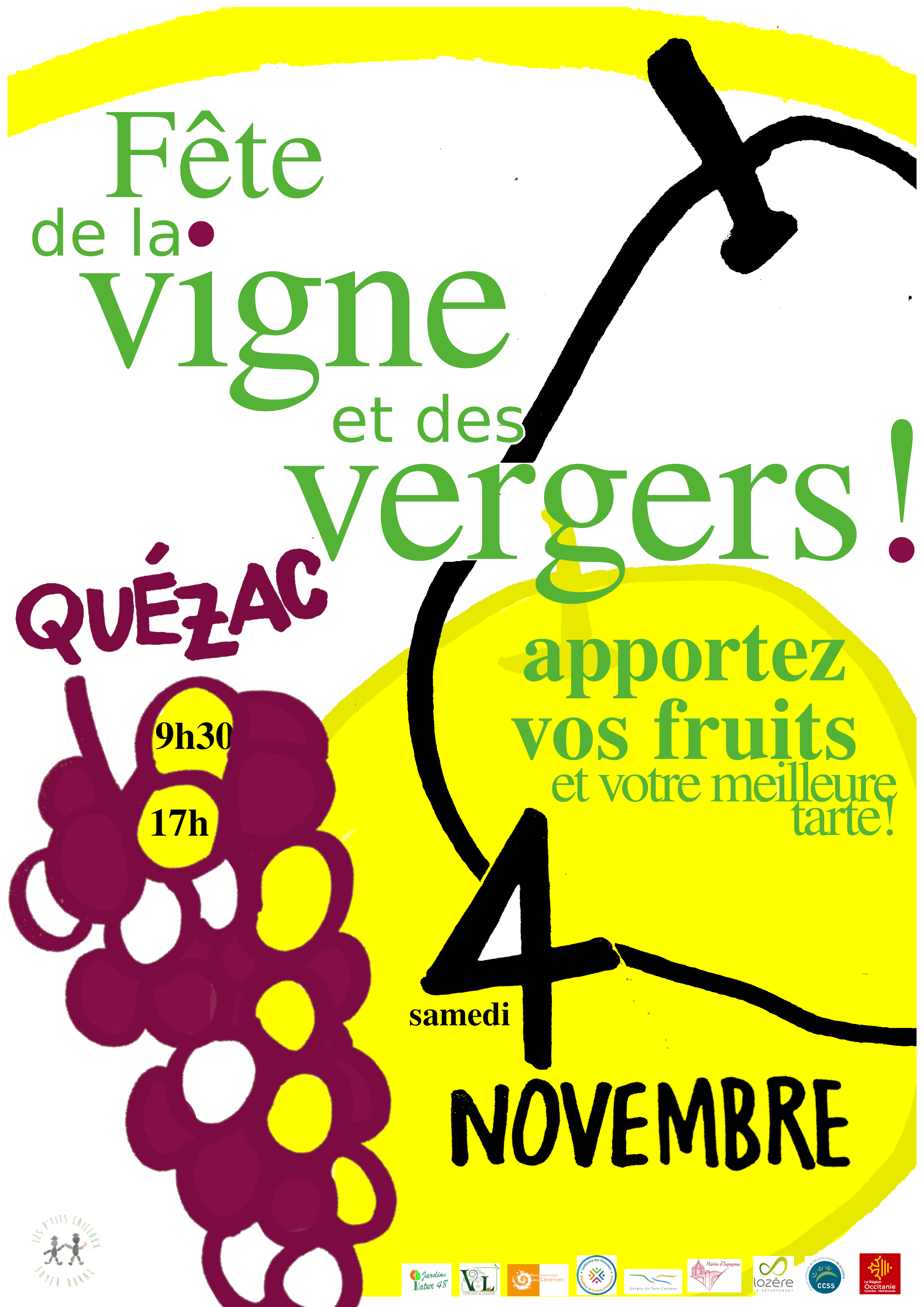 You are currently viewing Quézac – Fête de la vigne et des vergers – Samedi 4 novembre 2023