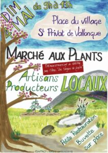 Lire la suite à propos de l’article Marché aux Plants – St Privat de Vallongue le 4 mai 2025